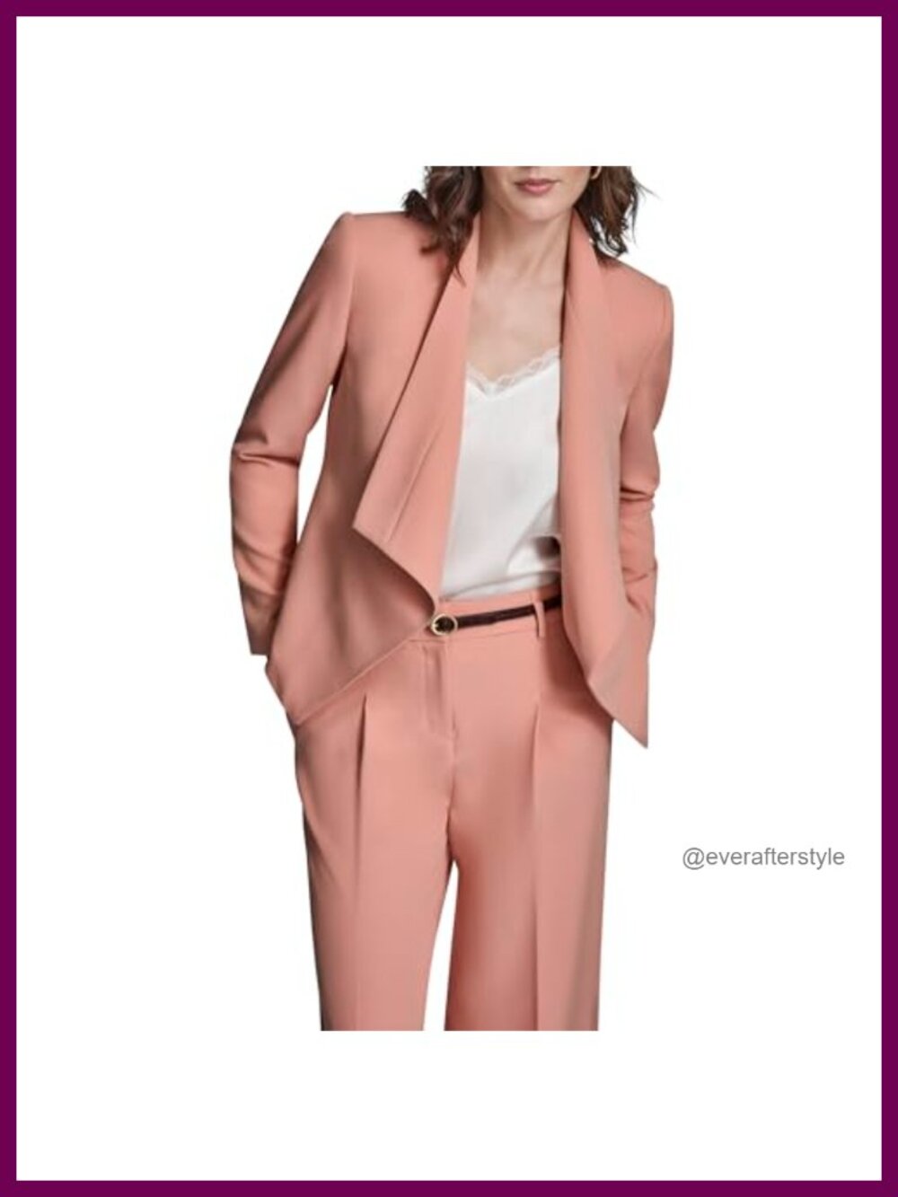 Cropped Long Sleeve Shawl Collar Bow Front Blazer Suit Jacket